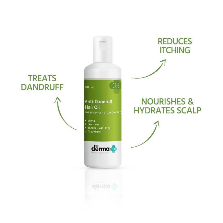 The Derma Co Anti-Dandruff Hair Oil For Dandruff & Itch Control | Grocsy