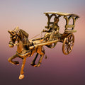 Brass Horse Cart | Grocsy