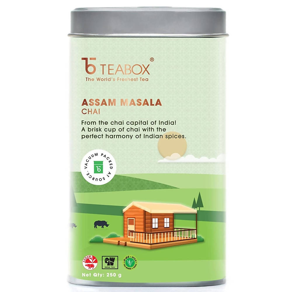 Teabox Assam Masala Chai | Grocsy