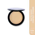 Pilgrim Matte Finish Compact Powder With SPF 25 - Nude-10 | Grocsy
