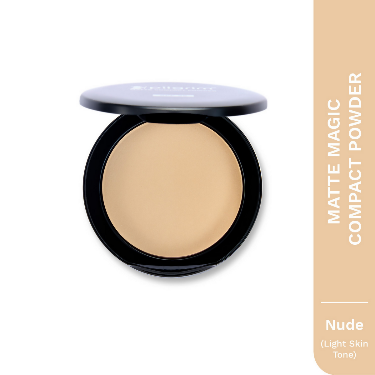 Pilgrim Matte Finish Compact Powder With SPF 25 - Nude-10 | Grocsy