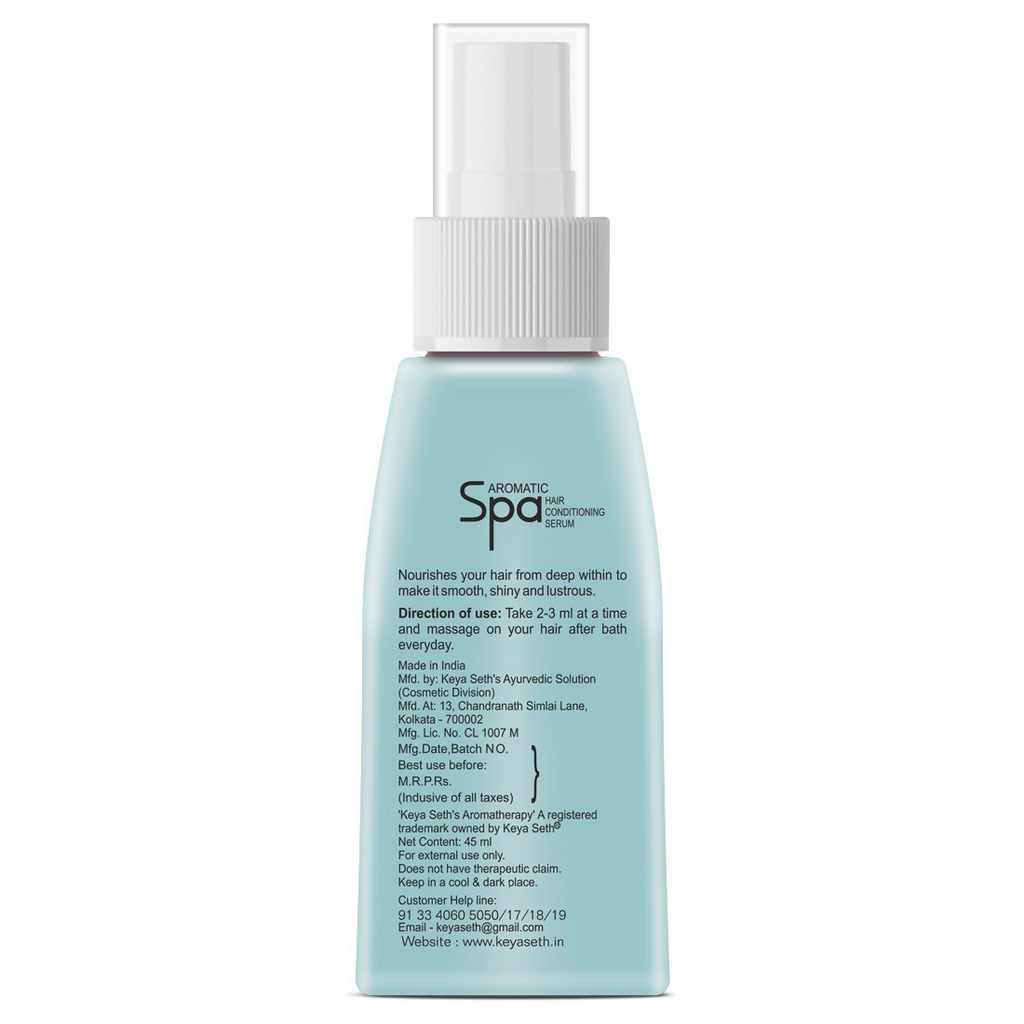 Keya Seth Aromatherapy Aromatic Spa Hair Conditions Serum SPF 15-For Dry- Rough Hair | Grocsy
