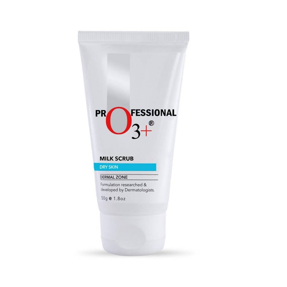 Professional O3+ Milk Scrub Dry Skin Dermal Zone | Grocsy
