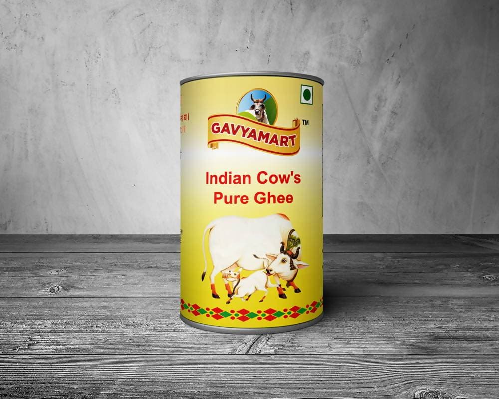 Gavyamart Pathmeda Pure Indian Cow Ghee | Traditionally Churned | Certified Organic Ghee | Grocsy