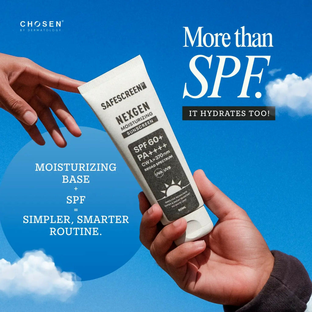 Chosen Safescreen Nexgen Spf 60+ Moisturizing Sunscreen | Grocsy