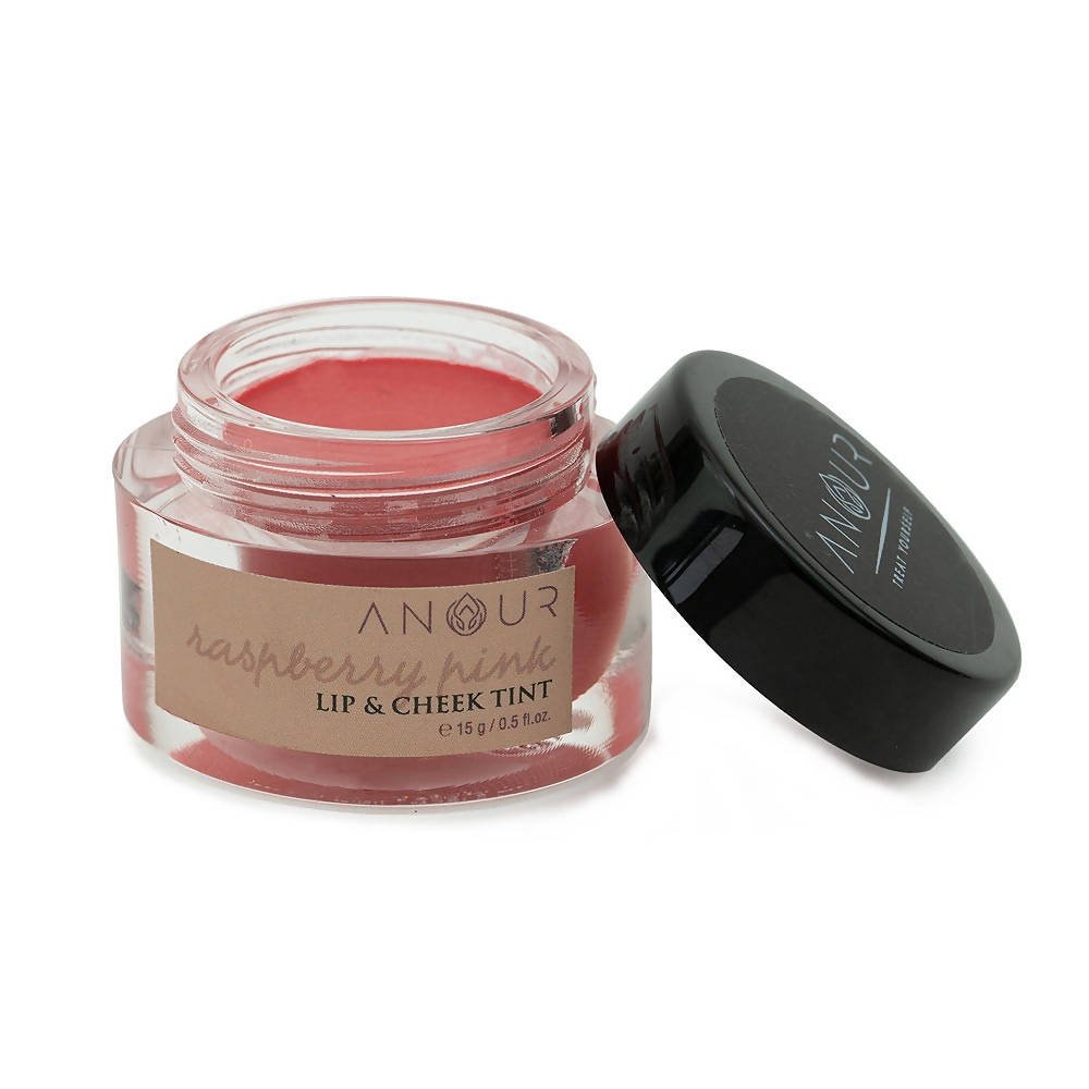 Anour Raspberry Lip and Cheek Tint | Grocsy
