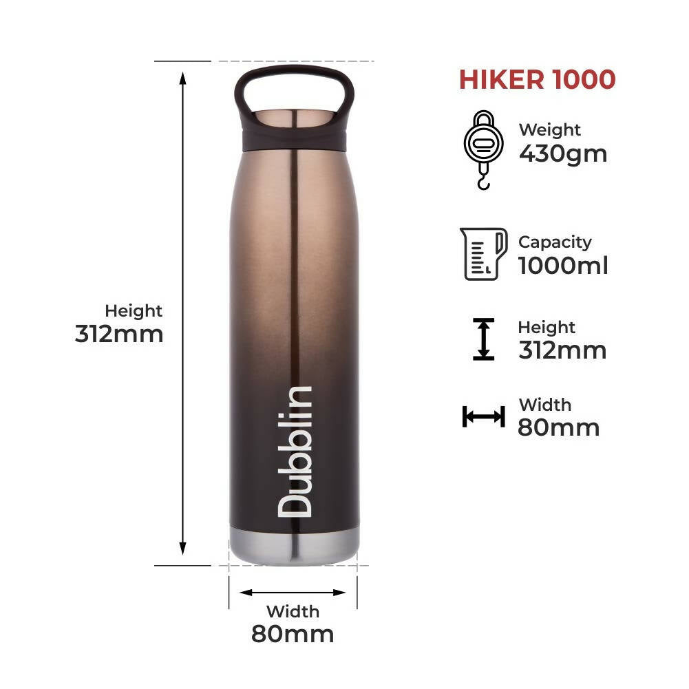 Dubblin Hiker Vacuum Bottle | Grocsy