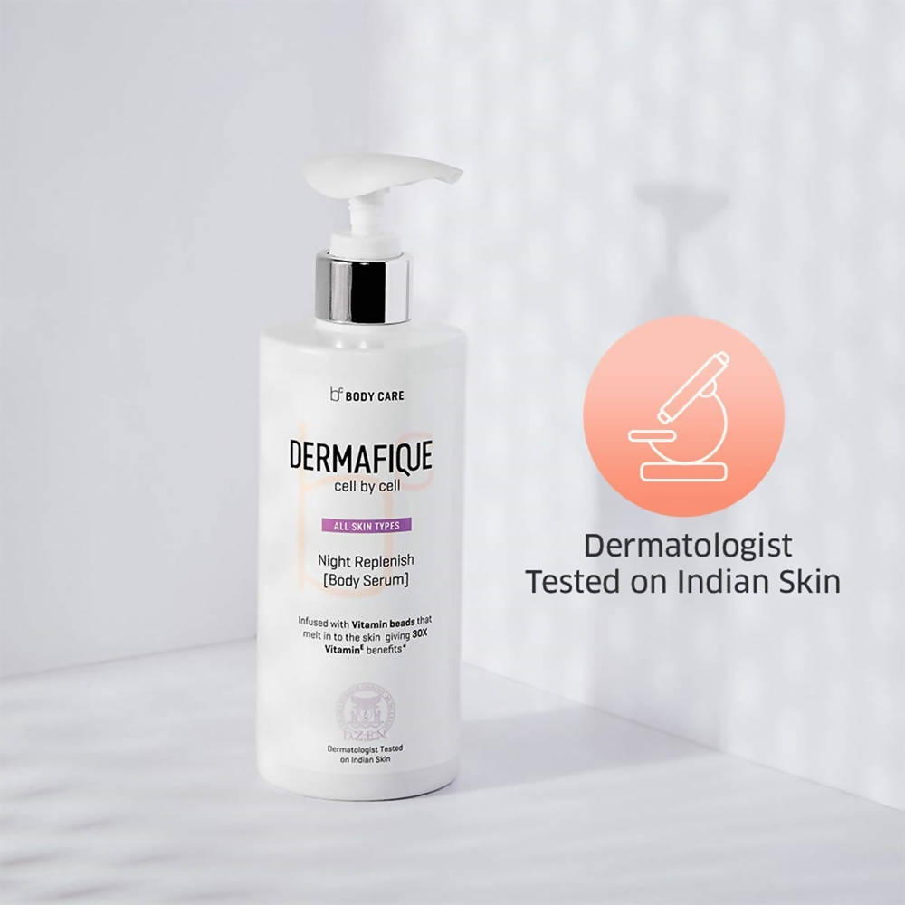 Dermafique Night Replenish Body Serum | Grocsy