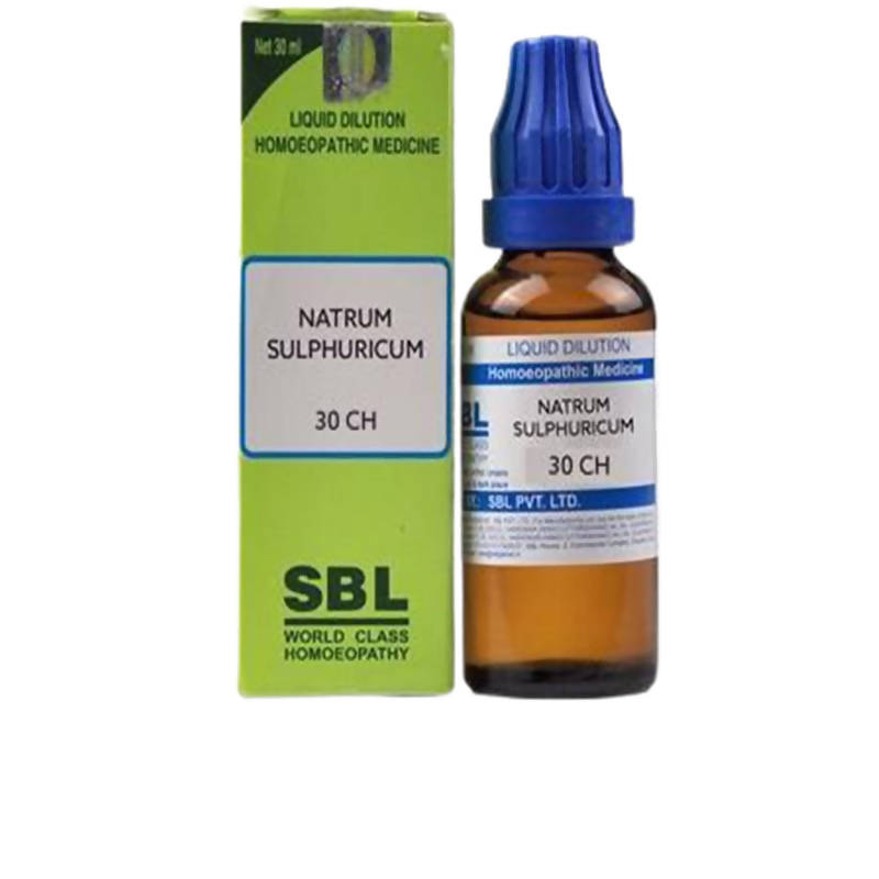 SBL Homeopathy Natrum Sulphuricum Dilution | Grocsy