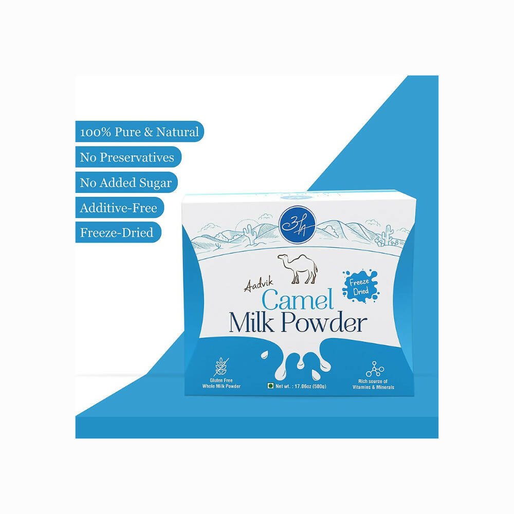 Aadvik Camel Milk Powder Freeze-Dried Sachets (20 g Each) | Grocsy