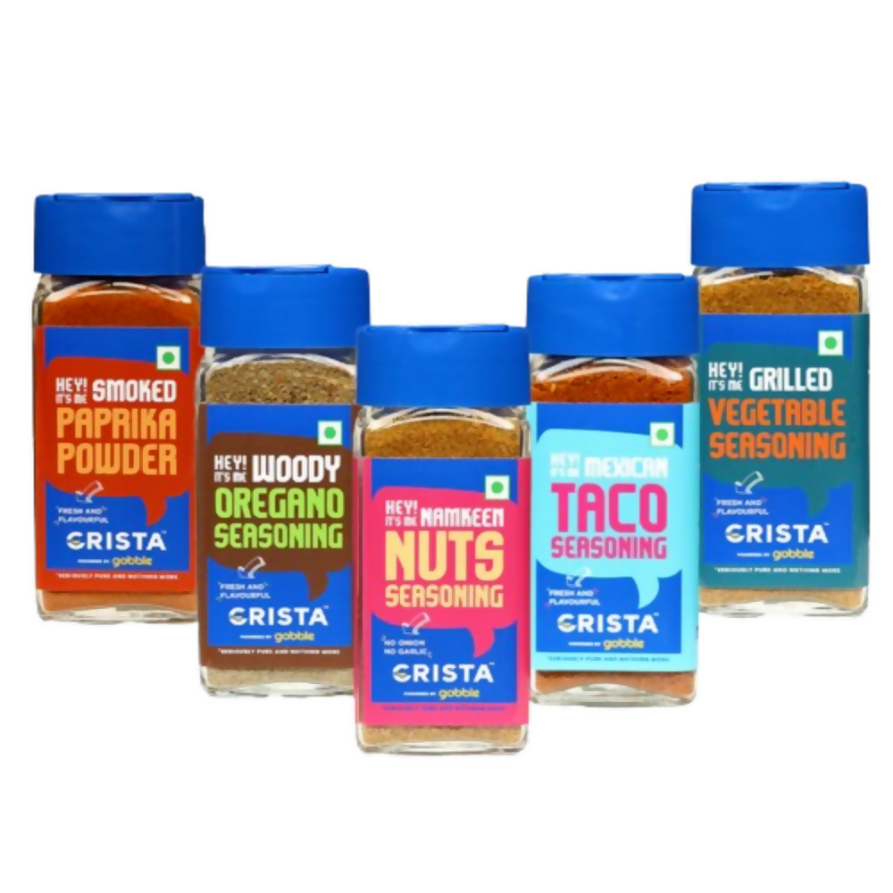 Crista Spices International Seasonings (Combo of 5 Products) | Grocsy