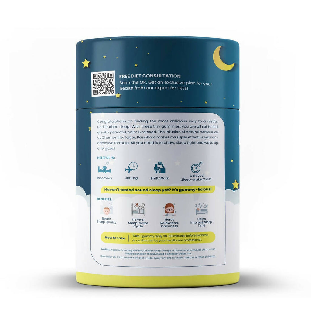 Himalayan Organics Melatonin Tagar + Chamomile Extract Gummies | Grocsy