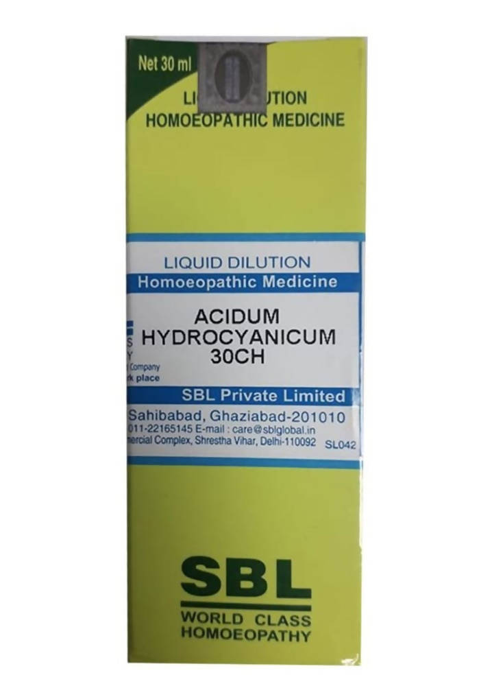 SBL Homeopathy Acidum Hydrocyanicum Dilution | Grocsy