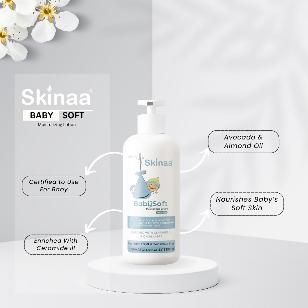 Skinaa Babysoft Moisturizing Lotion With Shea Butter And Olive Oil | Grocsy