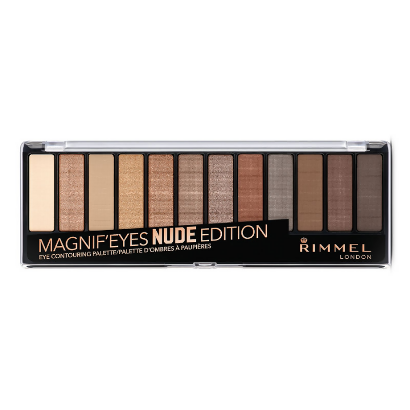 Rimmel London Magnifeyes Nude Edition Eye Contouring Palette - 001 Nude Edition | Grocsy