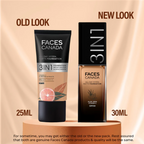 Faces Canada All Day Hydra Matte 3 in 1 Foundation - Medium Natural 022 | Grocsy