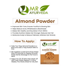 MR Ayurveda Almond Powder | Grocsy