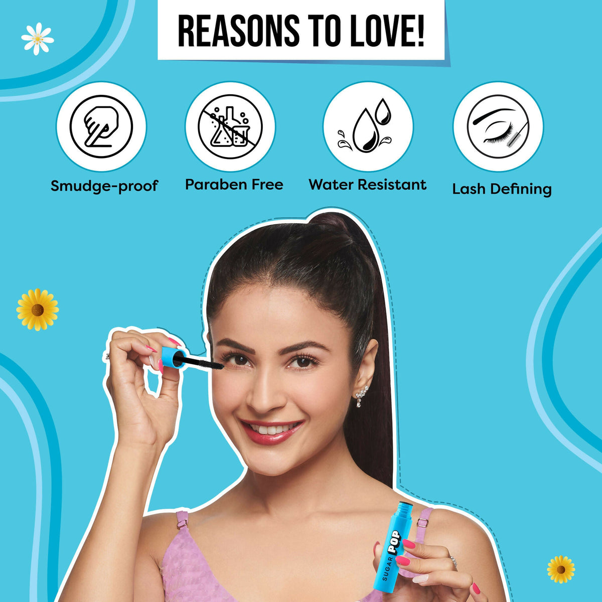 Sugar Cosmetics POP Volumizing Mascara | Grocsy