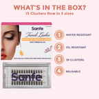 Sanfe Instant DIY Press On Lashes False Eyelashes | Grocsy