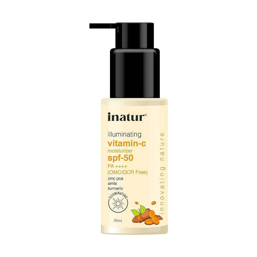 Inatur Illuminating Vitamin C Sunscreen SPF50 | Grocsy