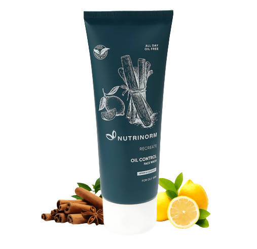 Nutrinorm Recreate Oil Control Face Wash | Grocsy