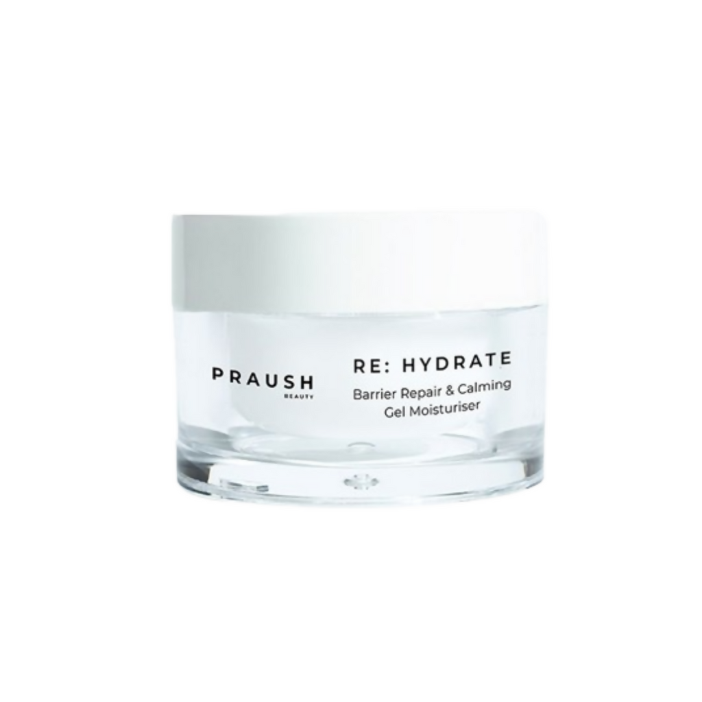 Praush Beauty RE: Hydrate Barrier Repair & Calming Gel Moisturiser | Grocsy