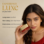 Just Herbs Luxe Infinite Glow Hydrating Foundation Non-Cakey & Long-Lasting (Beige) | Grocsy