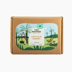 Two Brothers Organic Farms Date Palm Jaggery Solid, Pure Date Palm Sap | Grocsy