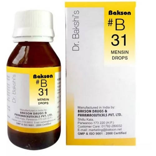 Bakson's Homeopathy B31 Drops | Grocsy