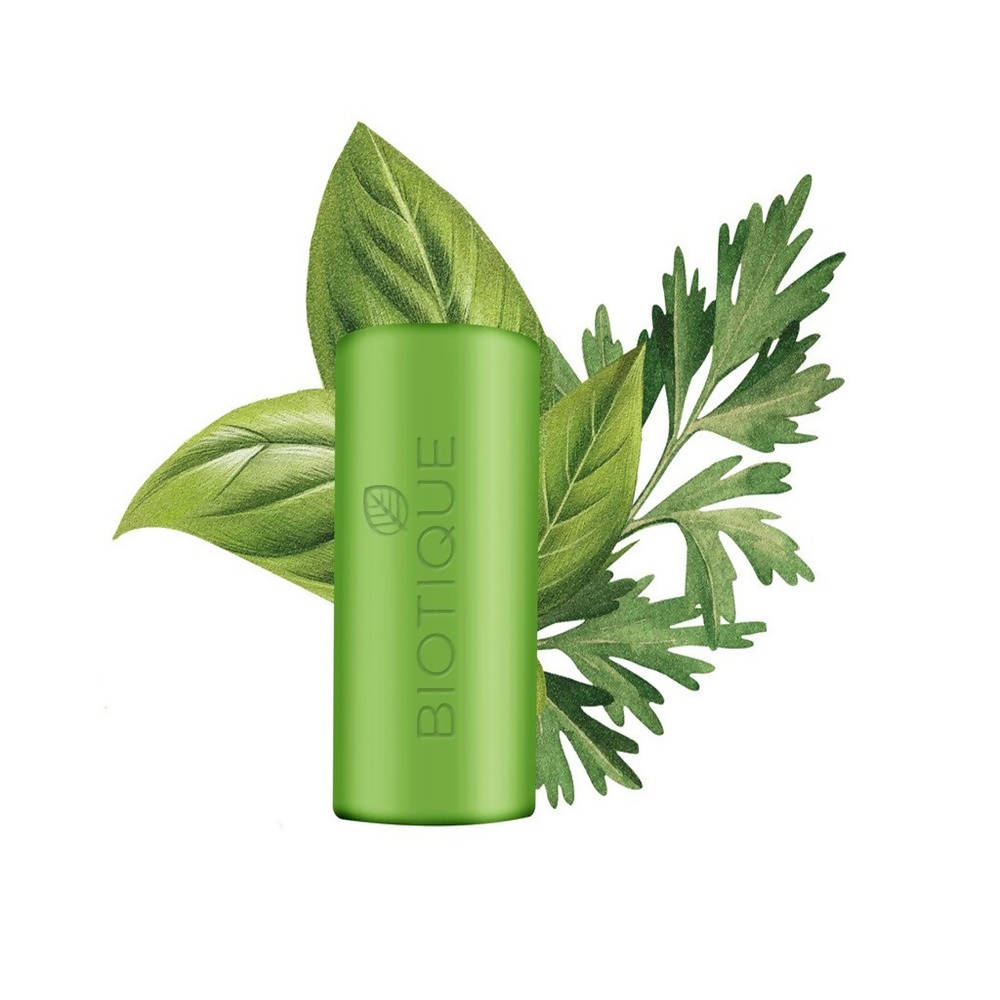 Biotique Advanced Ayurveda Bio Basil & Parsley Revitalizing Body Soap | Grocsy