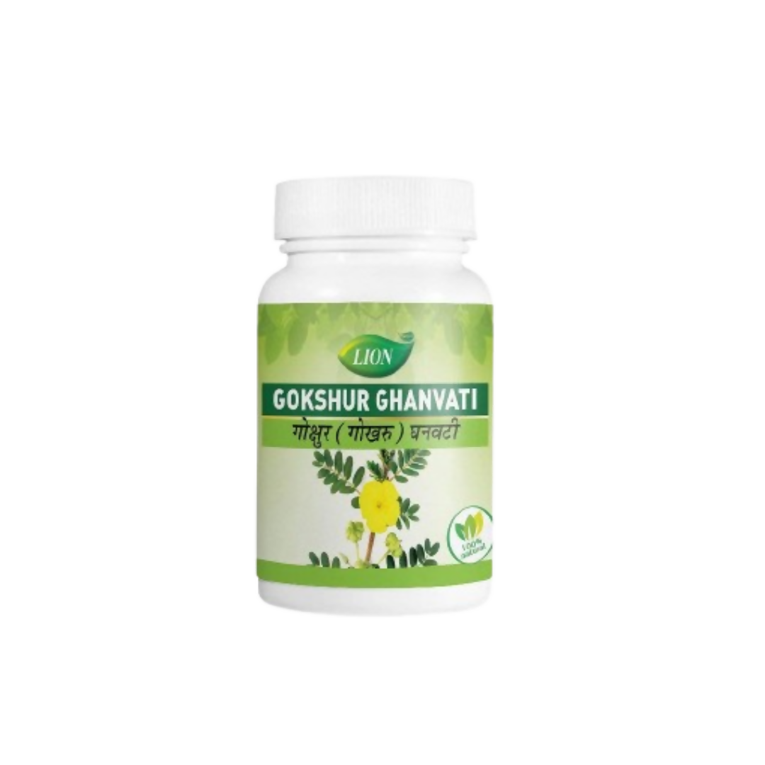 Lion Ayurveda Gokshur(Gokhru) Ghanvati, Green | Grocsy