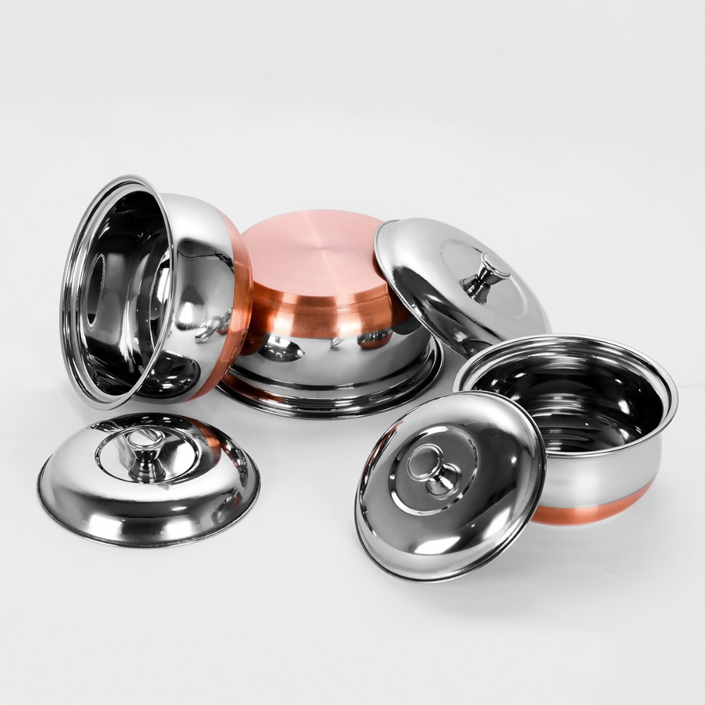 Sumeet Stainless Steel Handi Pot Set | Grocsy