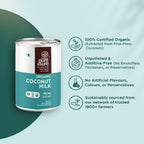 Pure & Sure Organic Coconut Milk | Grocsy