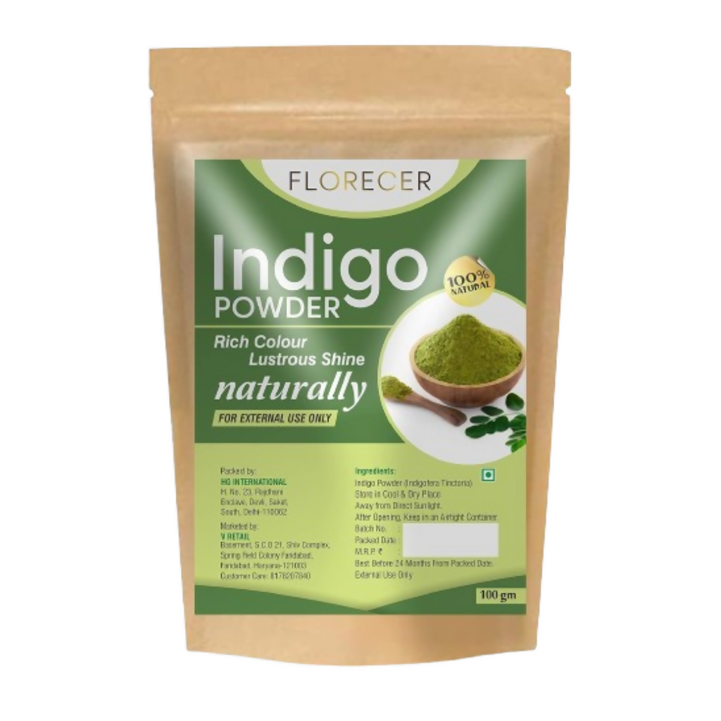 Florecer Organic Indigo Powder For Hair | Grocsy