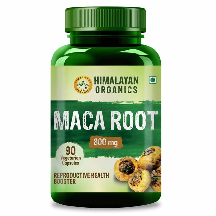 Himalayan Organics Maca Root 800 mg Vegetarian Capsules | Grocsy