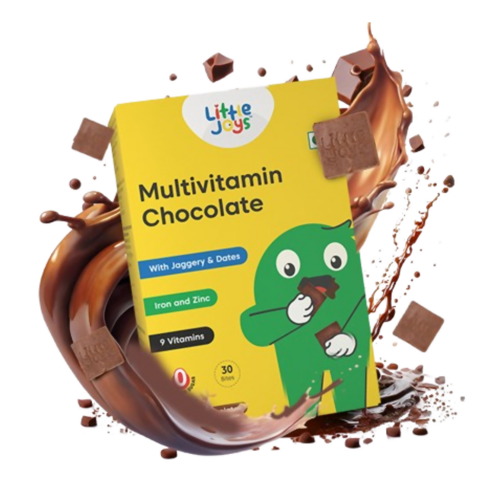 Little Joys Naturally Sweetened with Jaggery Chocolates with Multivitamin | Grocsy