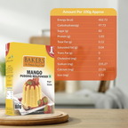 BAKERS Instant Pudding Mix - Mango Flavor | Grocsy