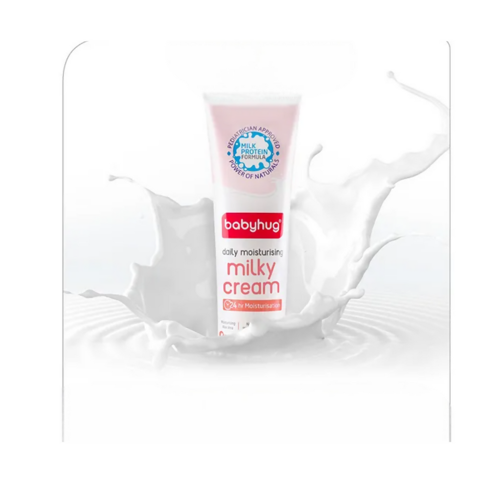 Babyhug Milk Protein Formula Daily Full Body and Face Moisturizing | Grocsy