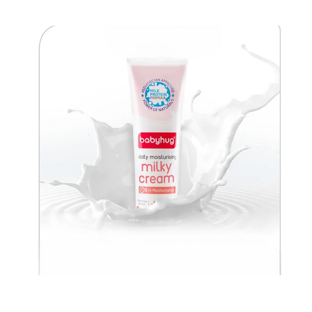 Babyhug Milk Protein Formula Daily Full Body and Face Moisturizing | Grocsy