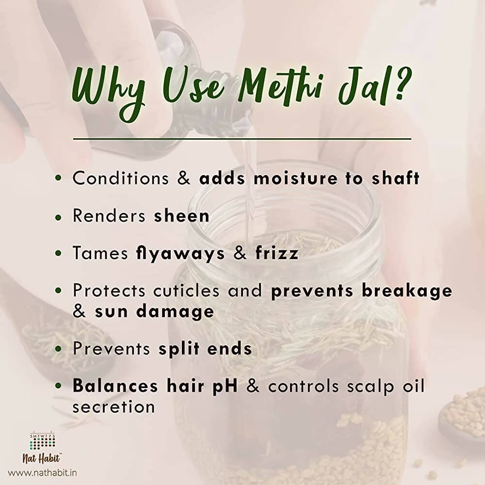 Nat Habit Chamomile Conditioning Methi Jal Hair Serum Spray | Grocsy