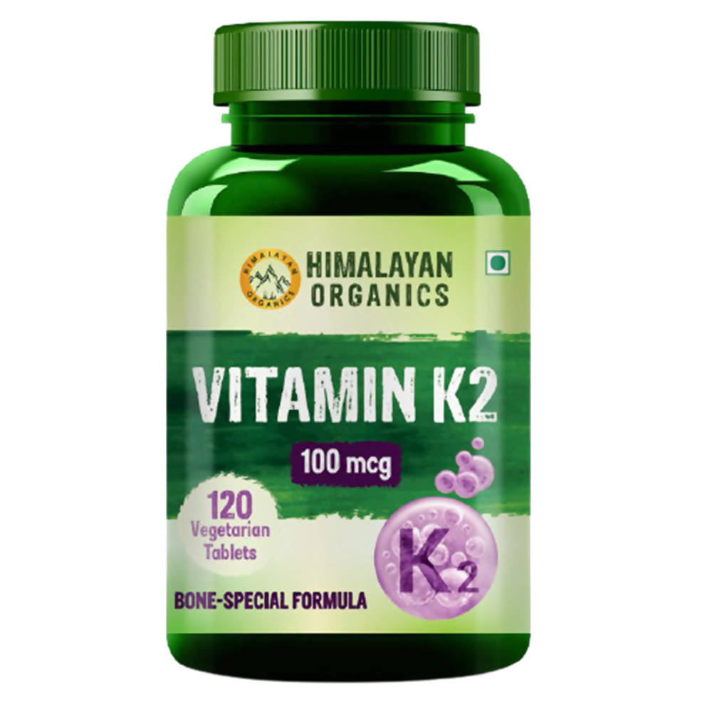 Himalayan Organics Vitamin K2 100 Mcg Tablets | Grocsy