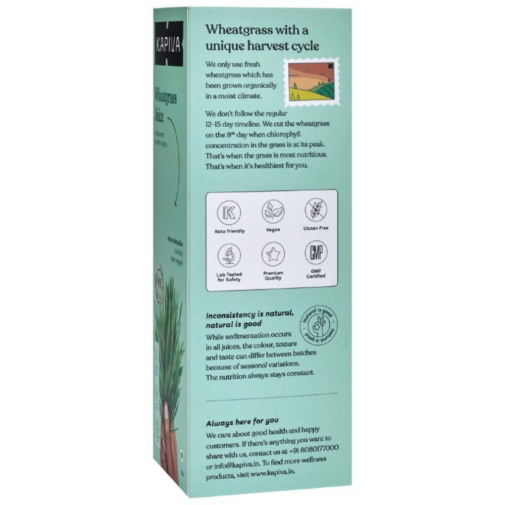 Kapiva Ayurveda Wheat Grass Juice | Grocsy