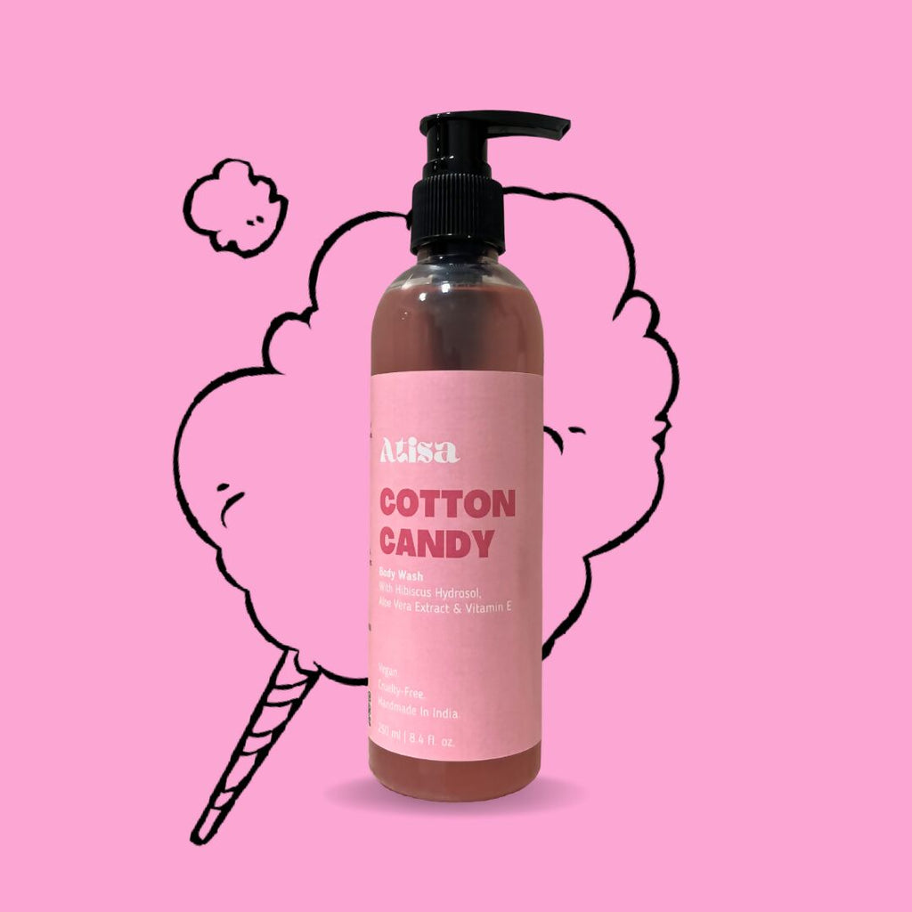 Atisa Cotton Candy Body Wash | Grocsy