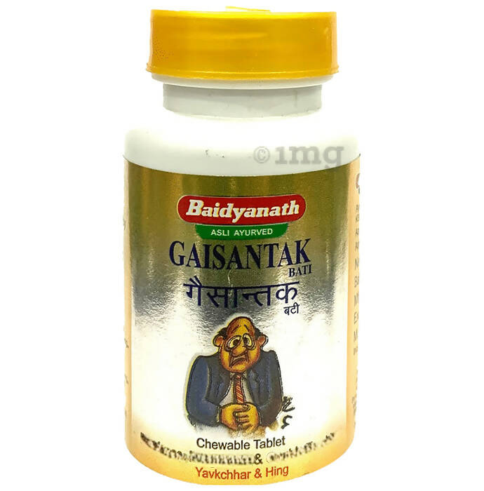 Baidyanath Jhansi Gaisantak Bati Tablets | Grocsy