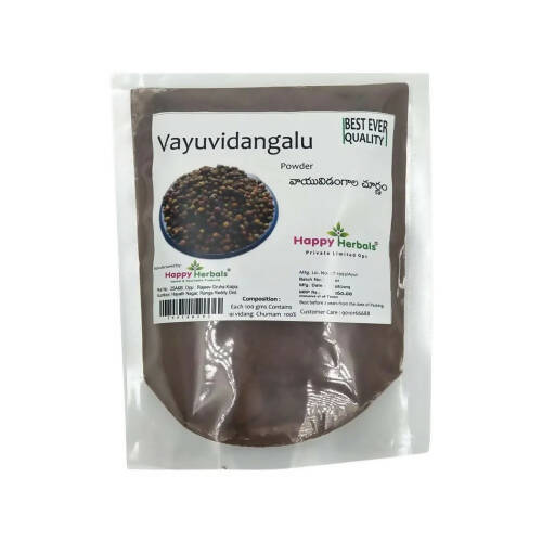 Happy Herbals Vayuvindangalu Powder | Grocsy