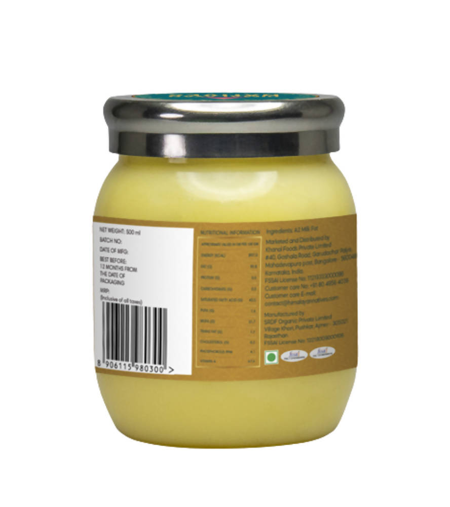 Himalayan Natives A2 Gir Cow Bilona Ghee | Desi Gir Cow Ghee | Premium and Organic Desi Ghee | Grocsy