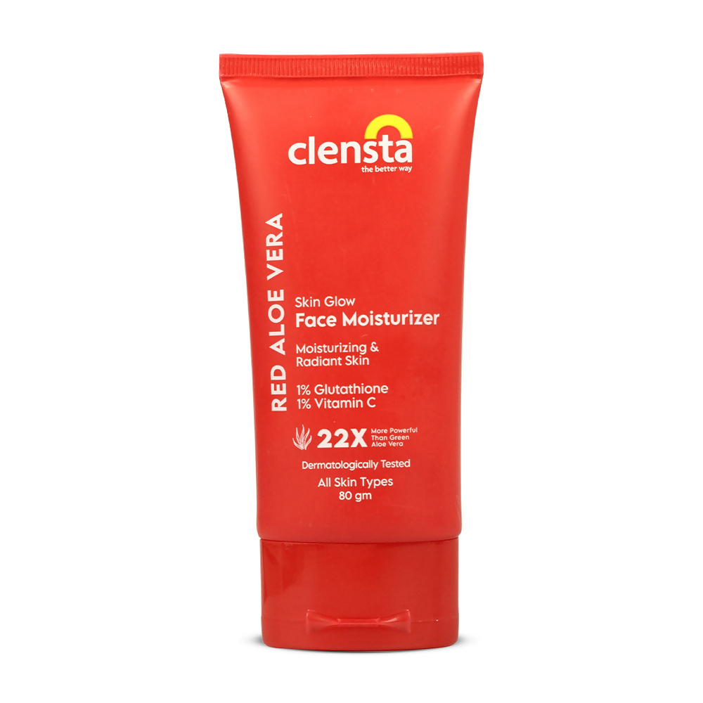 Clensta Red Aloe Vera Skin Glow Face Moisturizer | Grocsy
