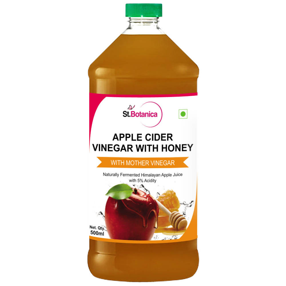 St.Botanica Apple Cider Vinegar With Mother & Honey | Grocsy