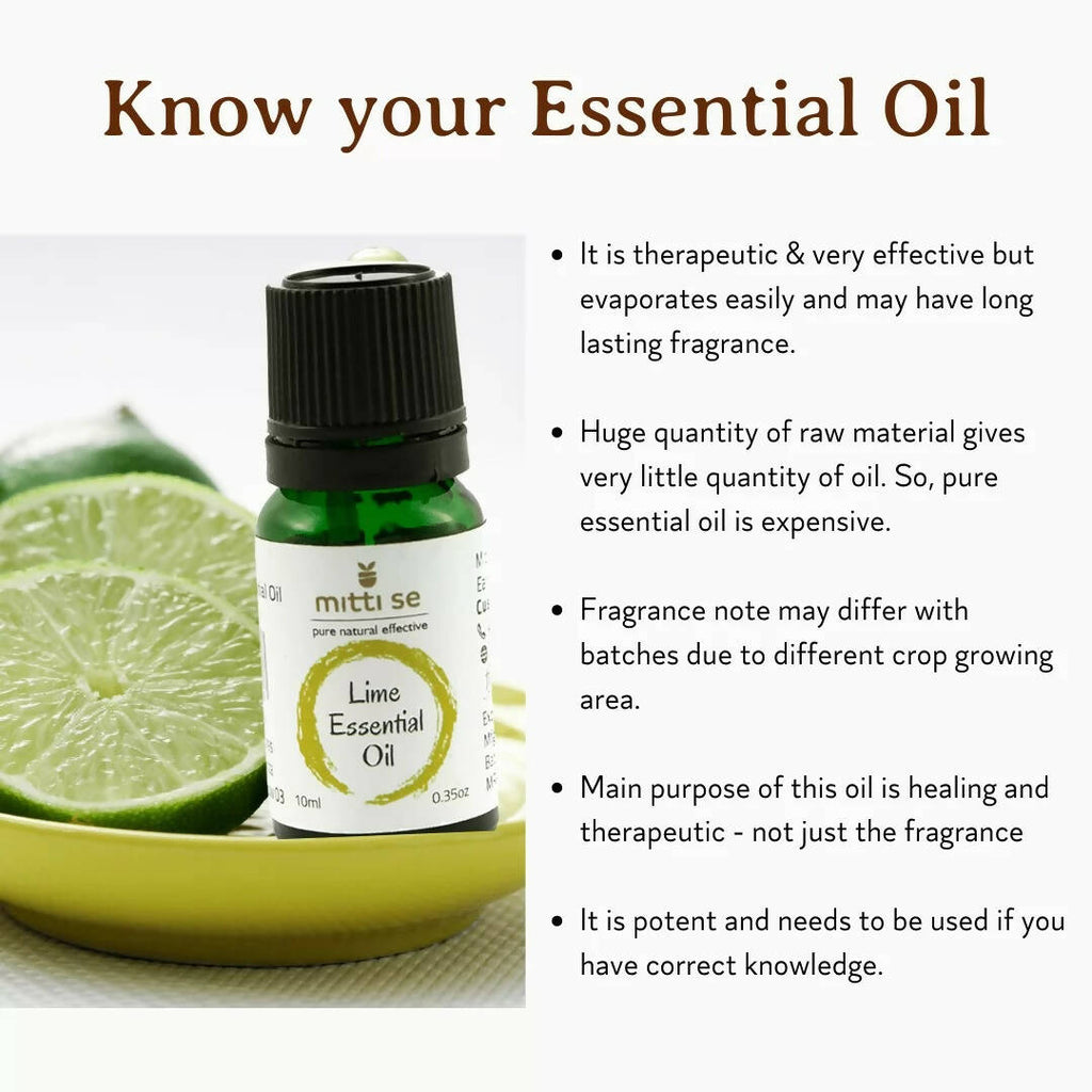 Mitti Se Lime Essential Oil | Grocsy