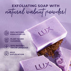 Lux Essence Of Himalayas Lavender & Vitamin C Exfoliating Soap | Grocsy